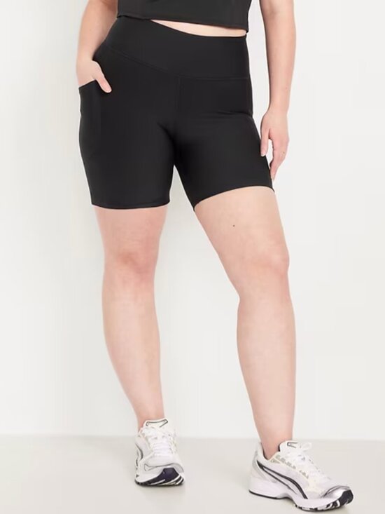 Old Navy Pants - 🌷2/15 Old Navy Active PowerSoft High Rise Bike Shorts Size Large